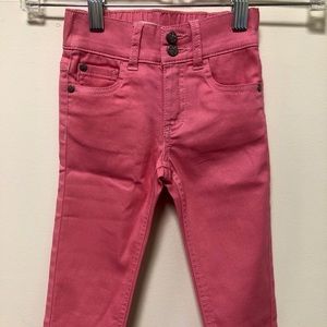 Infant Girls Solid Stretch Pant